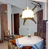 The common dining room of the Guest House 